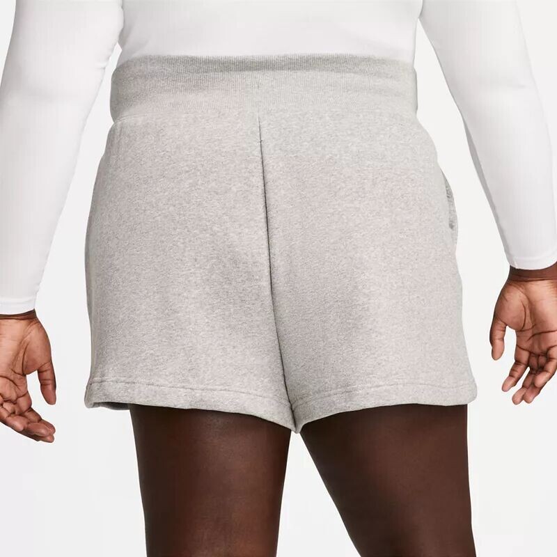 Женские шорты Nike Sportswear Phoenix Fleece Plus с высокой талией — фото 3
