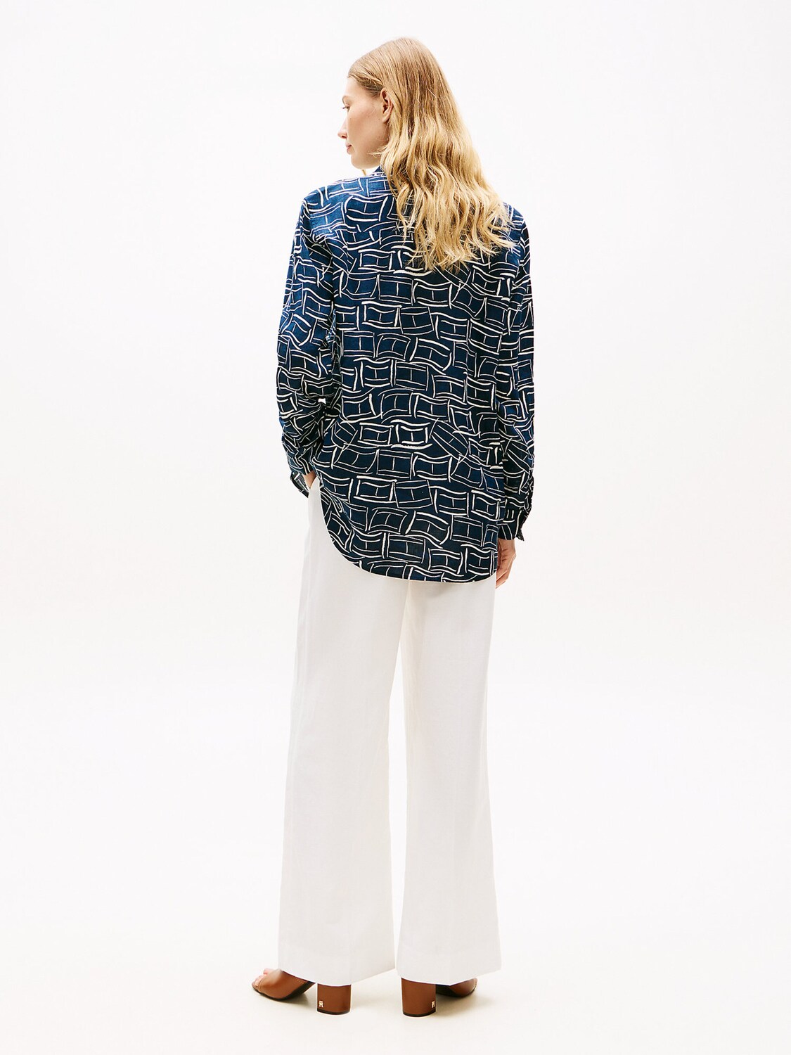 TOMMY HILFIGER Рубашка в цвете Navy — фото 4