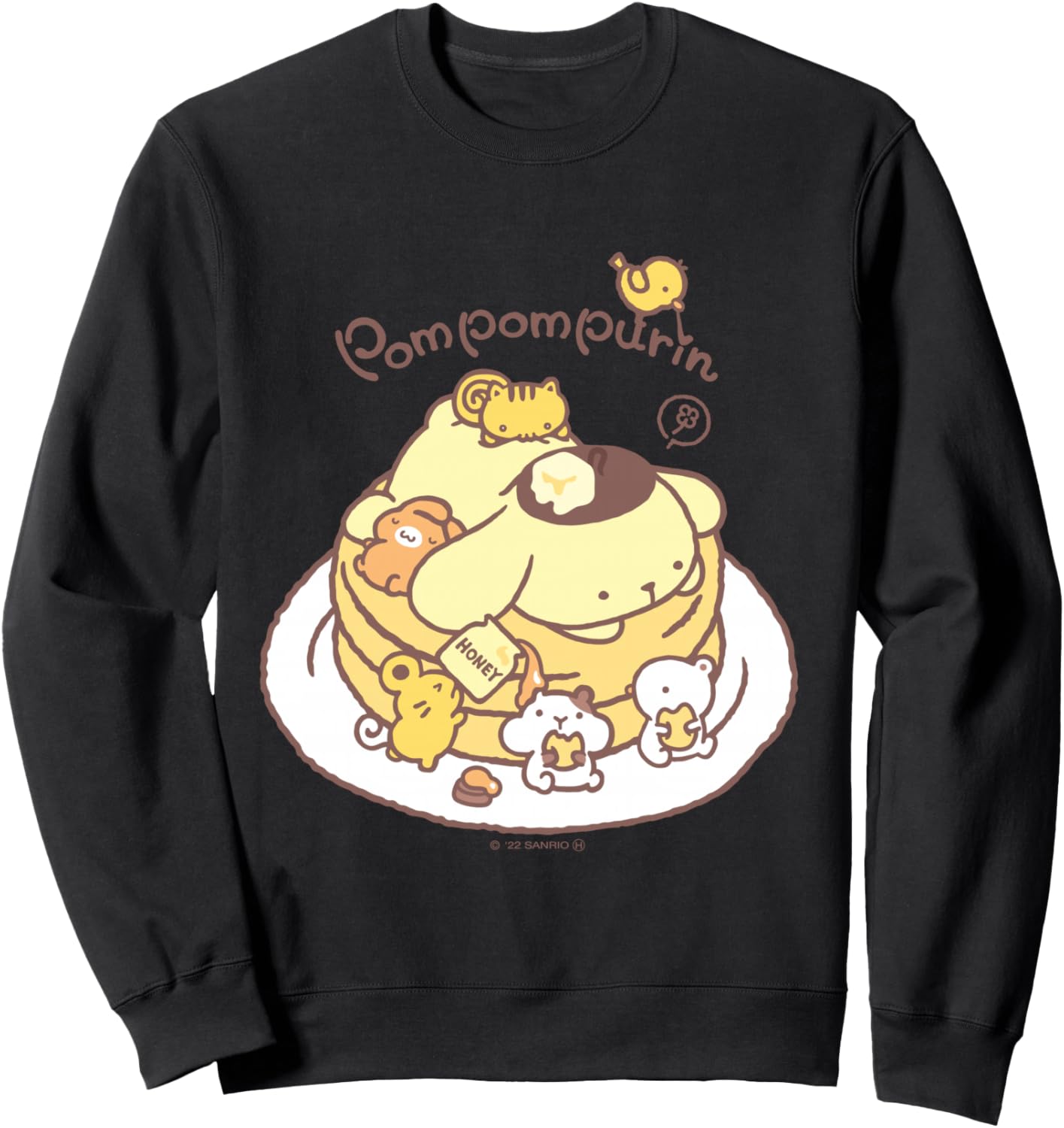 

Толстовка Pom Pom Purin US Design Pudding, черная (black 19-3911tcx), размер S Us Sanrio Design, Черный, Толстовка Pom Pom Purin US Design Pudding, черная (black 19-3911tcx), размер S Us Sanrio Design