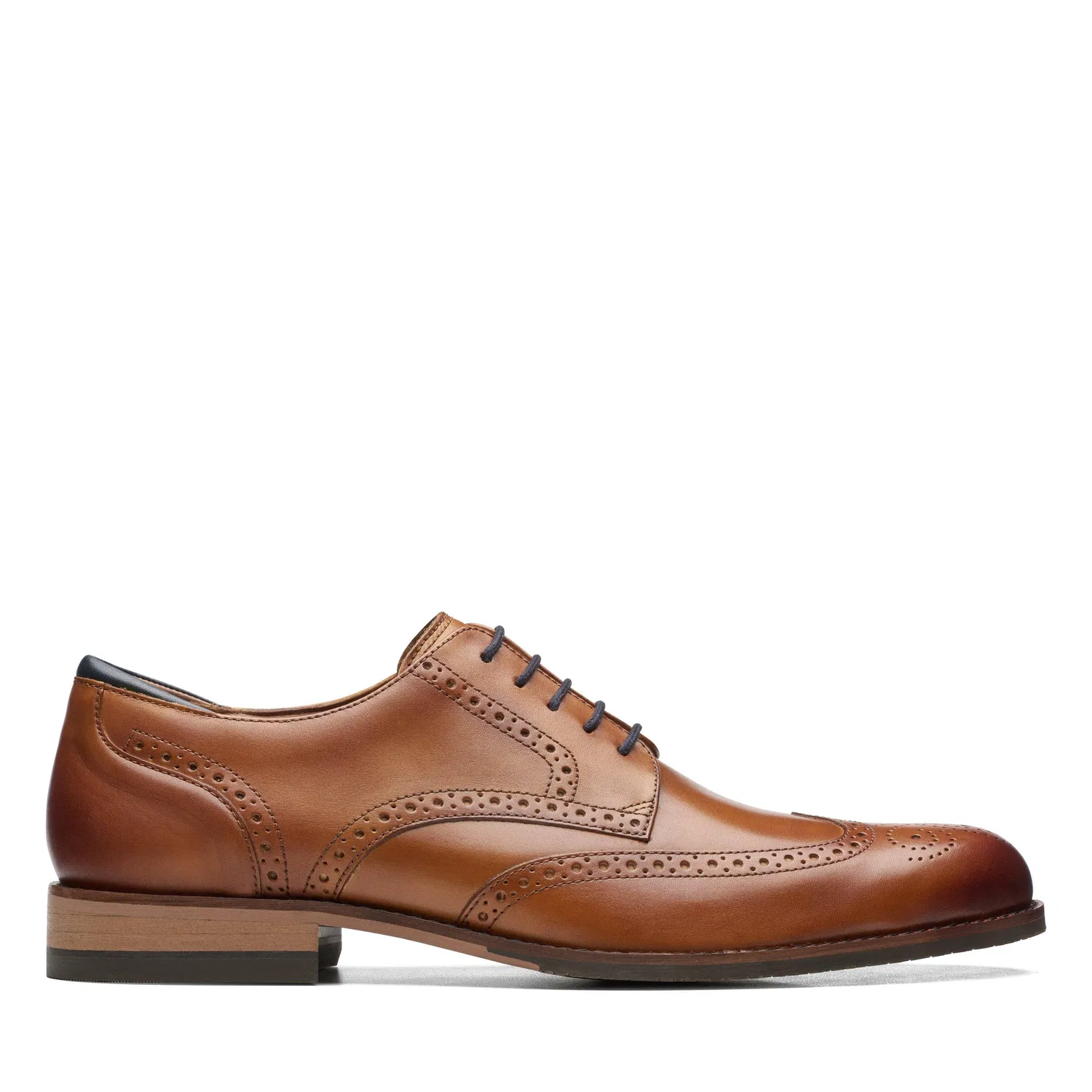 Броги Craft Arlo Limit из натуральной кожи, Clarks, коричневый
