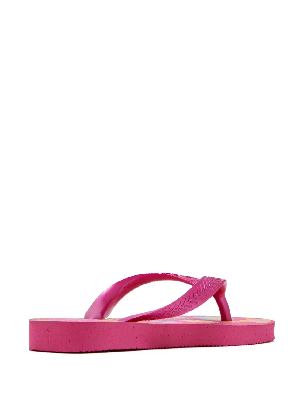 Шлепанцы с цветочным принтом Havaianas Kids, розовый — фото 2