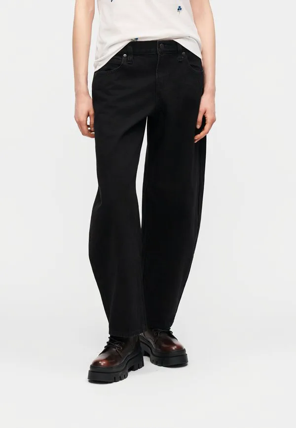 Джинсы свободного кроя Gap, Black