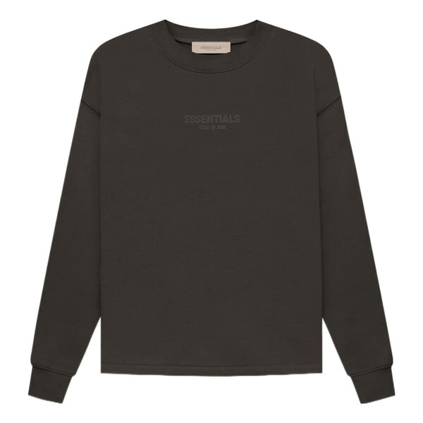 

Толстовка Fear of God Essentials FW22 Relaxed Crewneck Off Black, черный