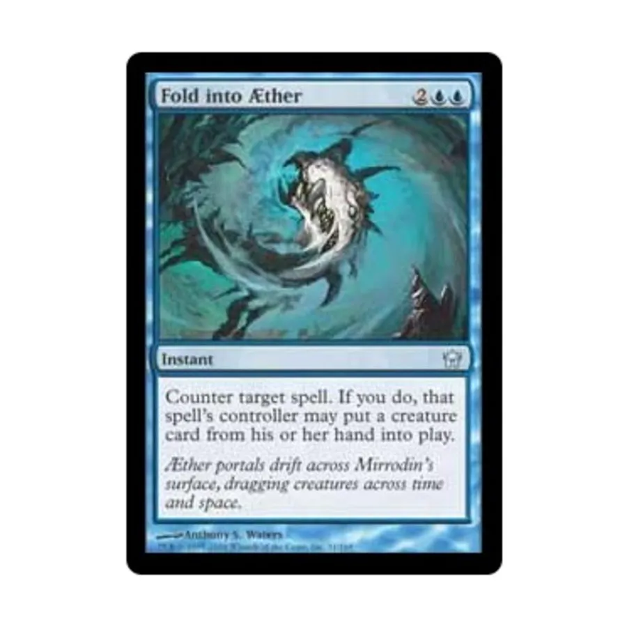 

CCG Сложить в эфир (U), MTG - Fifth Dawn