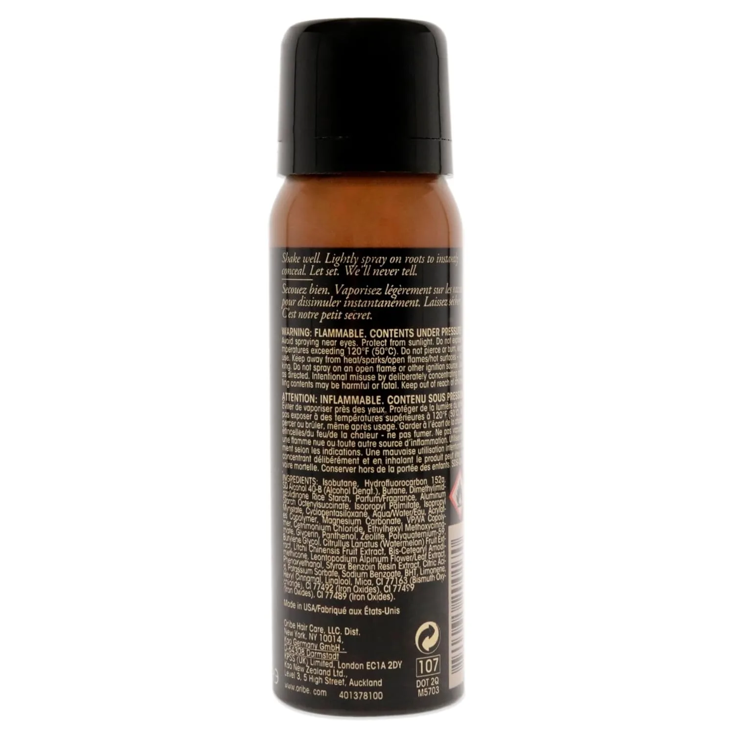 Спрей для подкрашивания корней волос Oribe Airbrush, Light Brown — фото 2