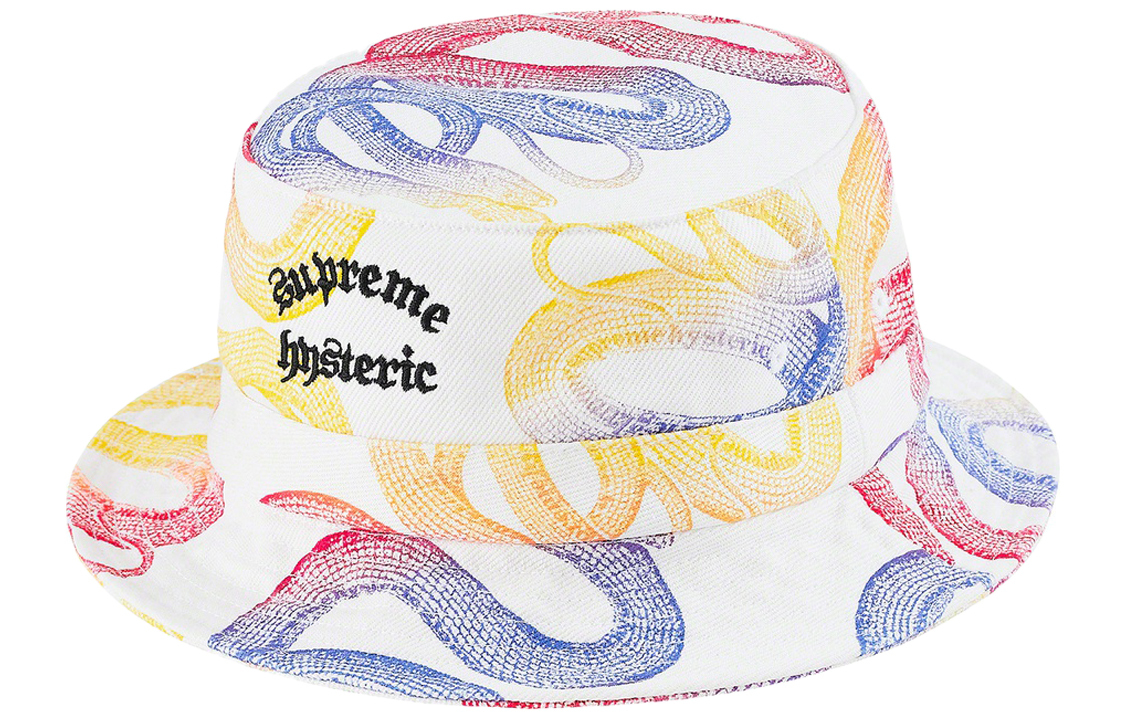 

Supreme Хлопковая панама HYSTERIC GLAMOUR унисекс джинсово-синяя разноцветная черная, Multicolor