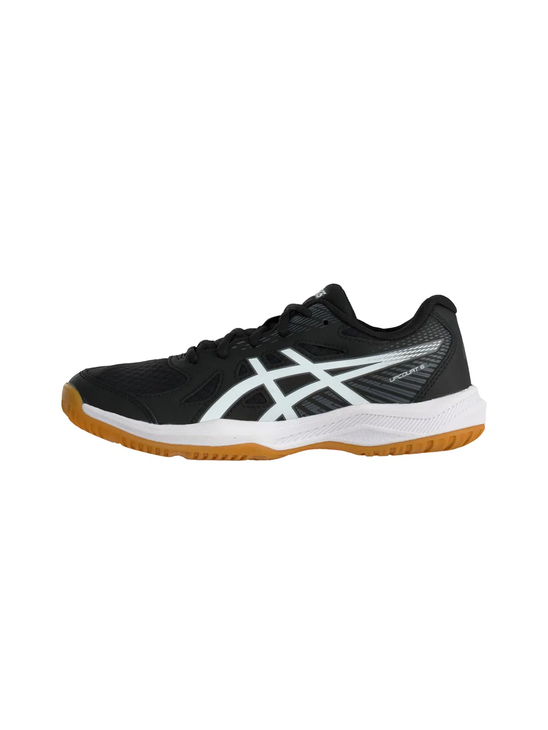 Кроссовки Asics Athletic UPCOURT 6 GS черного цвета