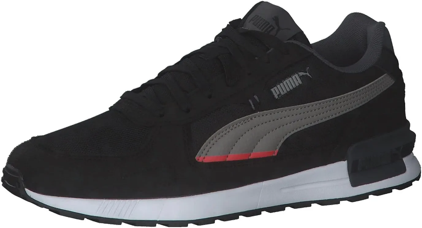 Кроссовки PUMA Graviton унисекс, белый/черный/серый