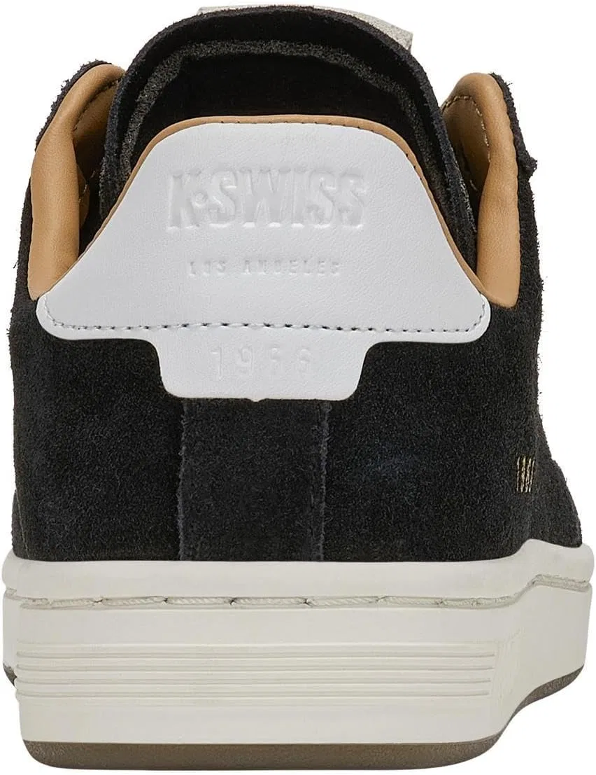 Мужские кроссовки K-Swiss Lozan Klub SDE, Black White Indian Tan Snow White Dk Gum — фото 3