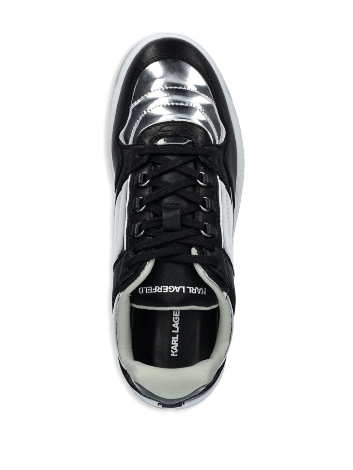 Кроссовки Karl Lagerfeld Krew Metallic, черный — фото 4