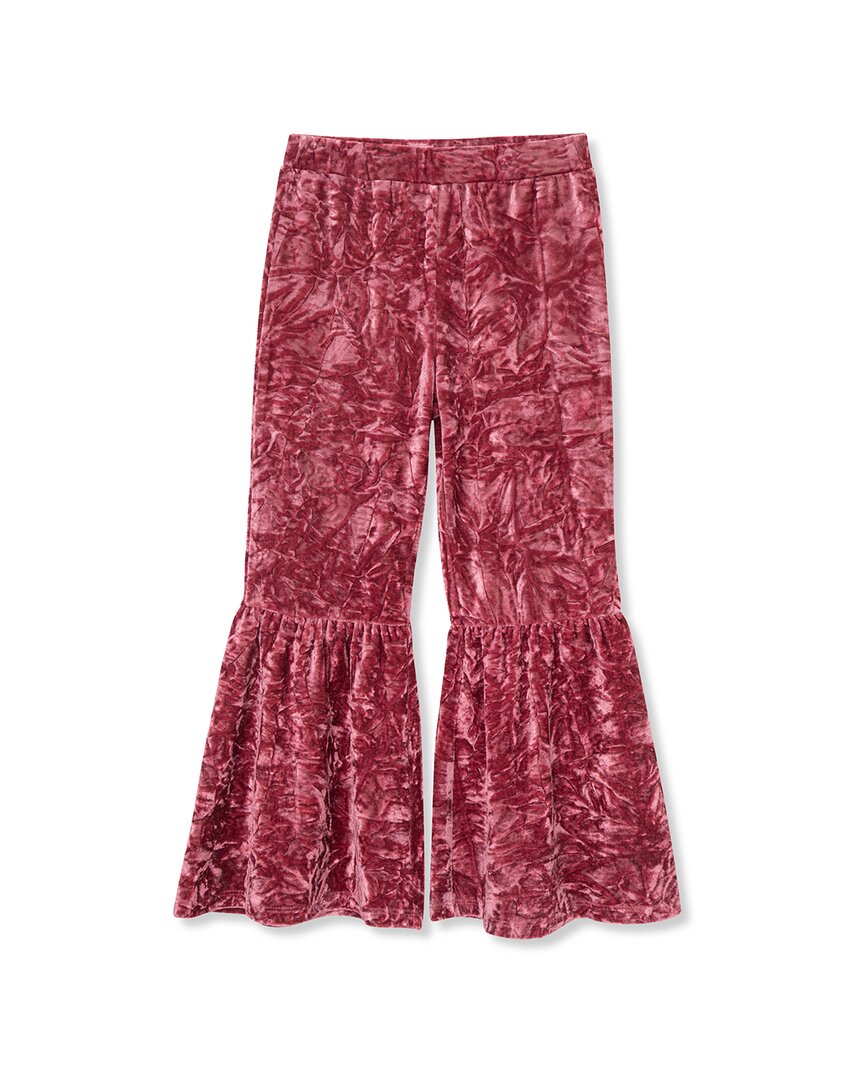 

Брюки-клеш Peek Kids Velour, розовый