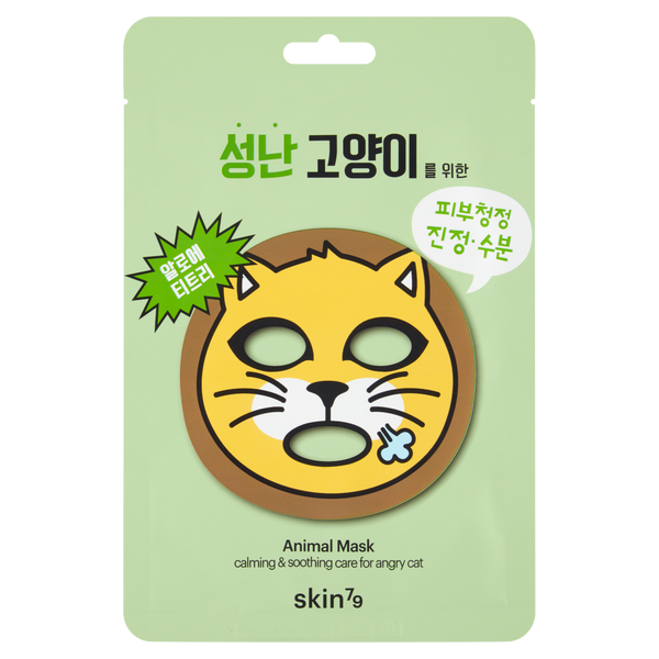 

Успокаивающая тканевая маска для лица, 1 шт. Skin79 Animal mask