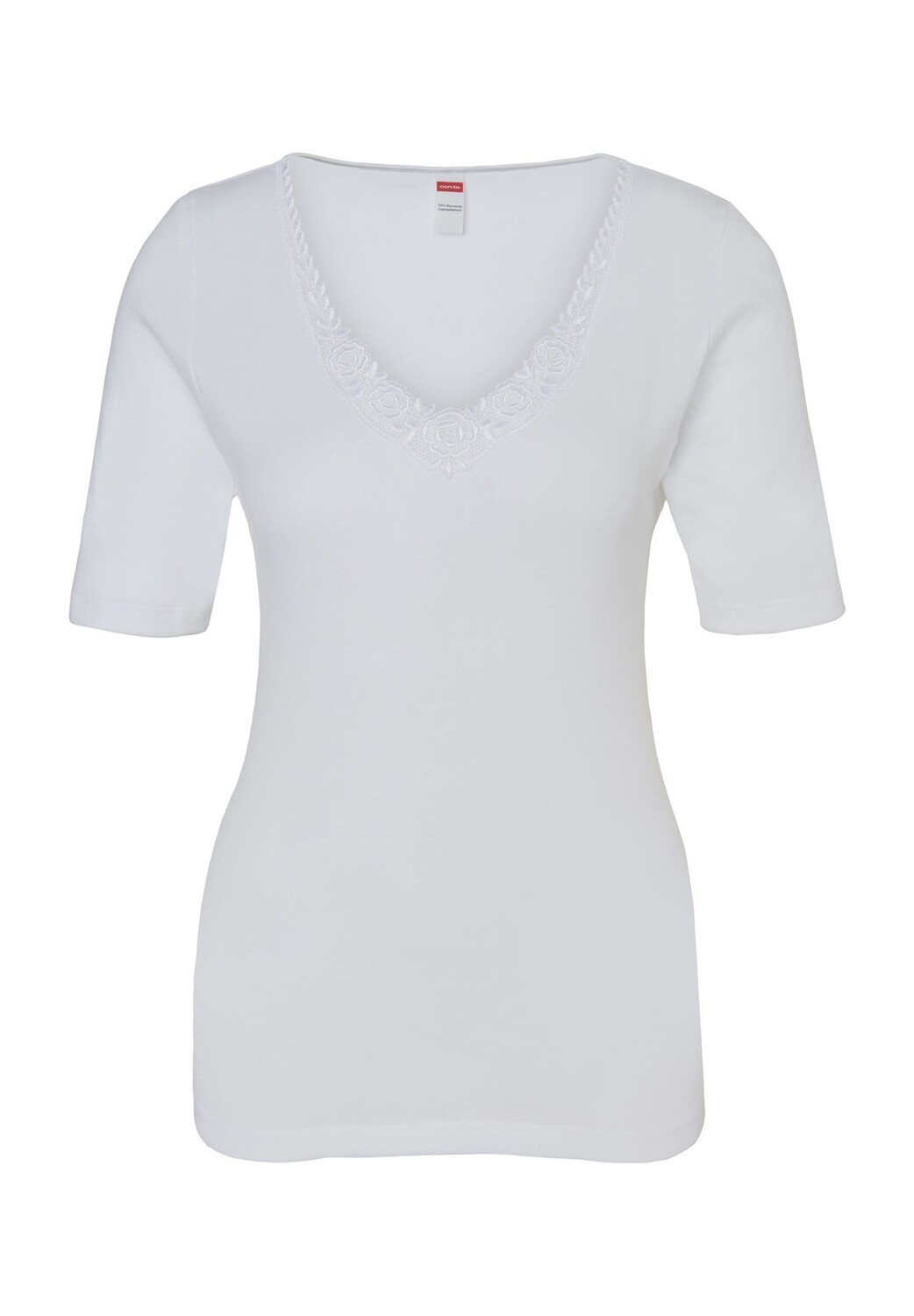 

Майка Spenzer, с коротким рукавом, кружевная, женская Con-Ta