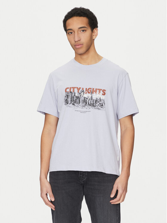 

Футболка свободного кроя Boston 12272981 Jack&Jones, синий