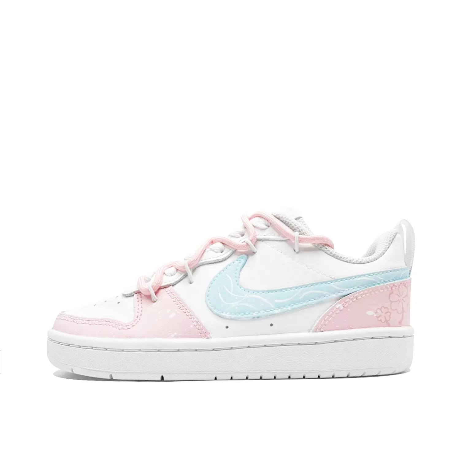Кроссовки детские Nike Court Borough Pink Blue