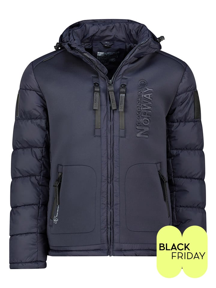 

Зимняя куртка "Бичвуд" темно-синего цвета Geographical Norway