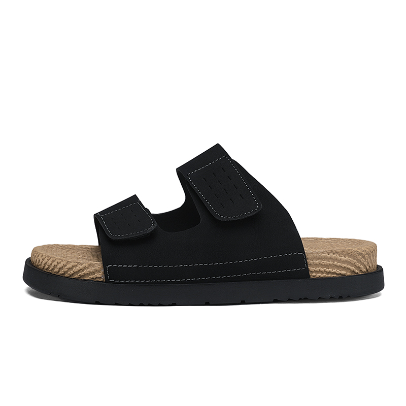 

NANJIREN Мужские антибактериальные слайдеры черные, цвет Black