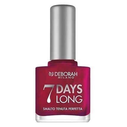 

7 Day Long Vitamins Quick-Dry Nail Polish En872 Pearly Purple - 11 мл Deborah