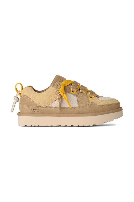 Кроссовки замшевые Lo Lowmel Biarritz Ugg, бежевый