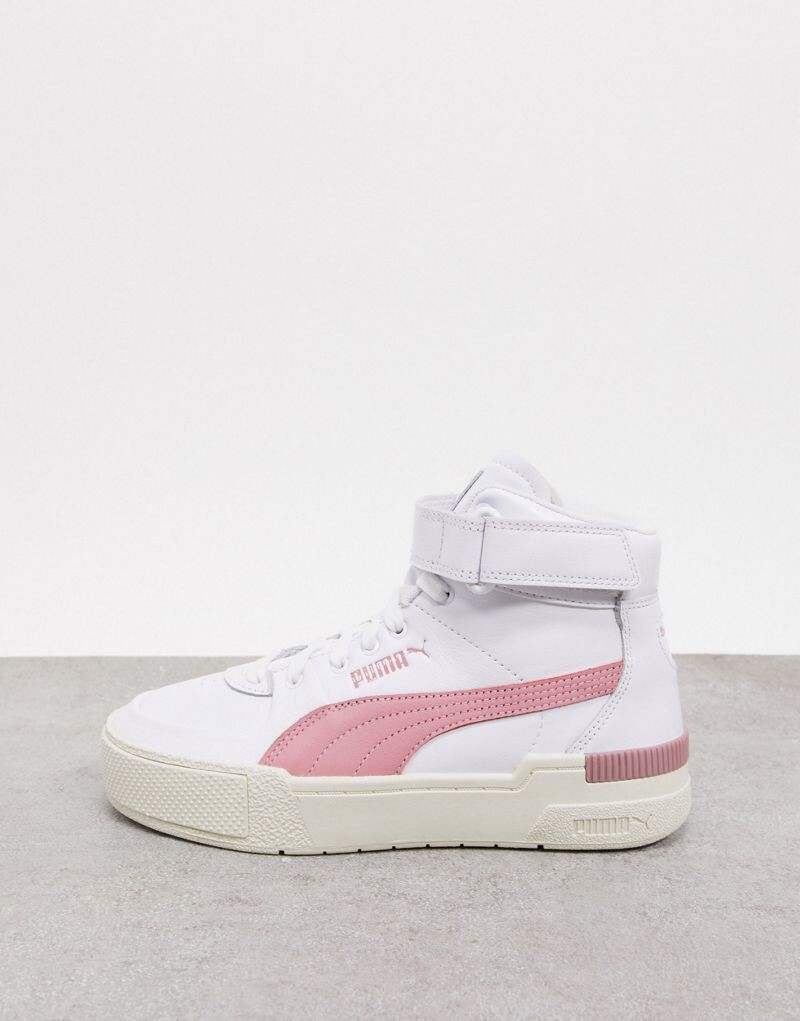 

Бело-розовые кроссовки Puma Cali Sport Hi-top, Розовый, Бело-розовые кроссовки Puma Cali Sport Hi-top