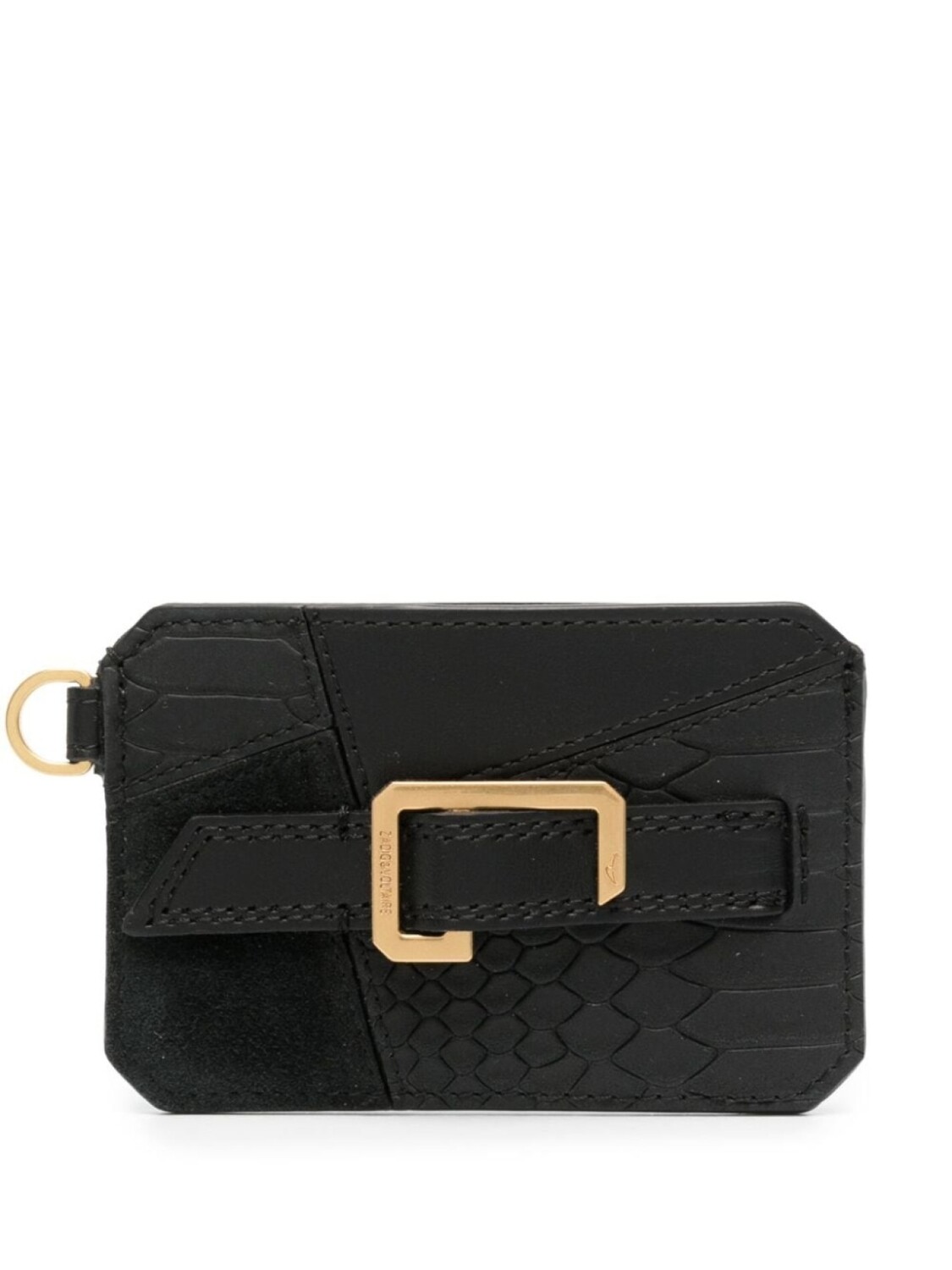 

Zadig&Voltaire фактурный картхолдер Le Cecilia, черный