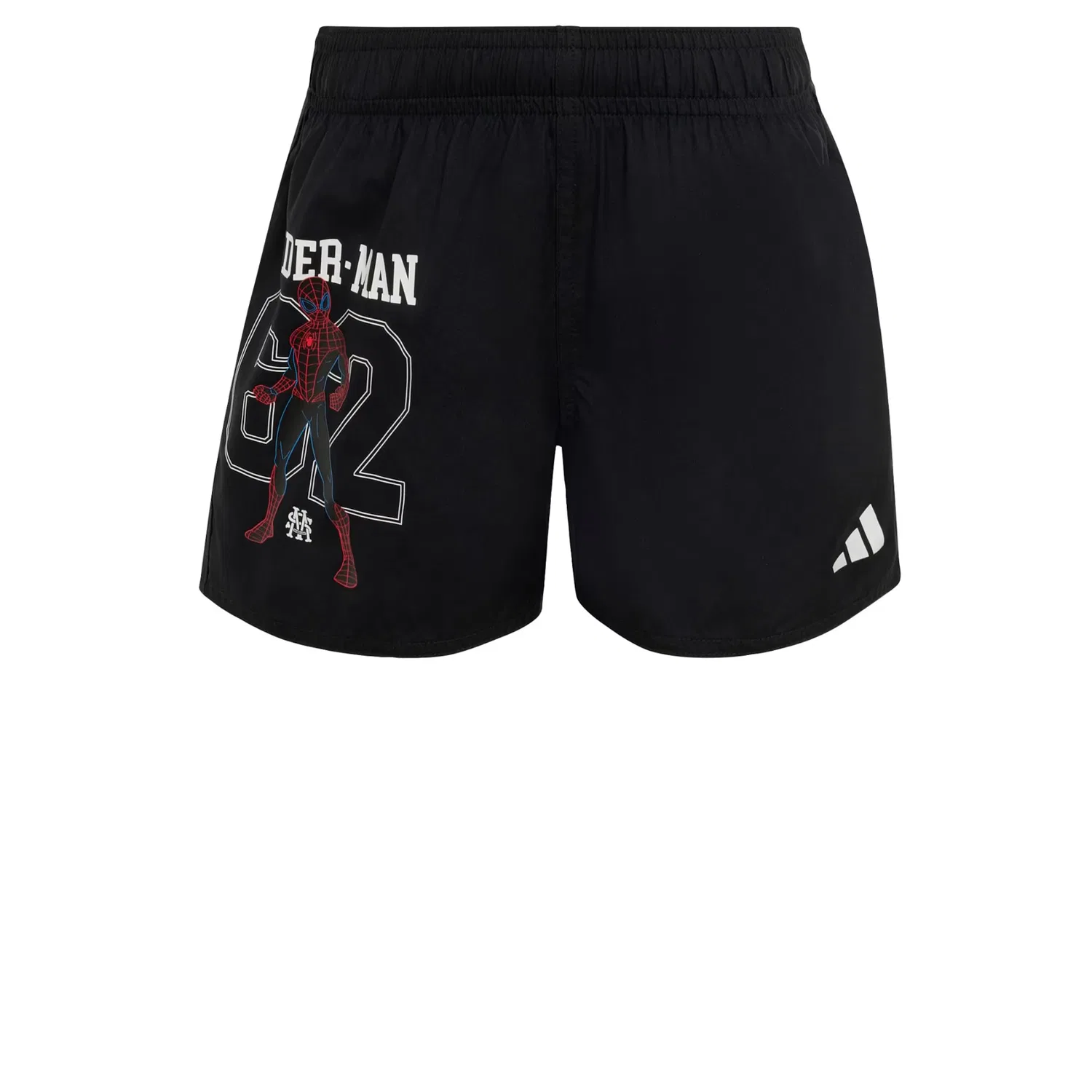 Спортивные брюки Adidas Sportswear Regular Workout Pants Marvel Spider-Man черного цвета