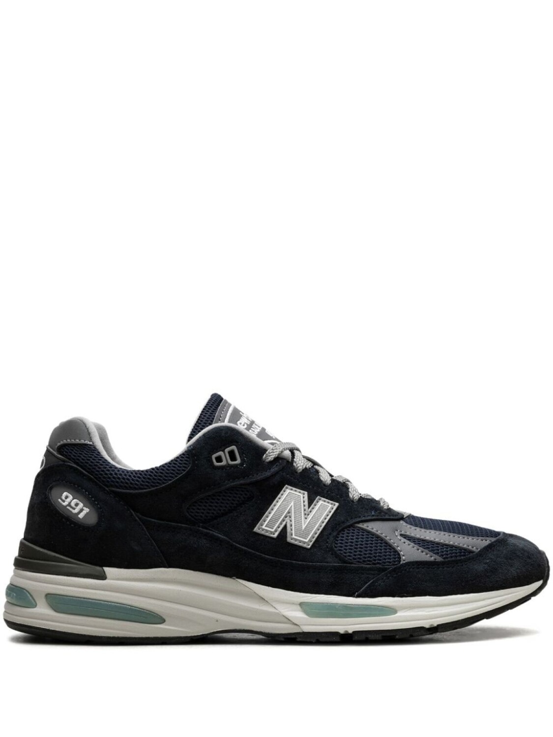 

New Balance кроссовки 991v2 Grey, синий