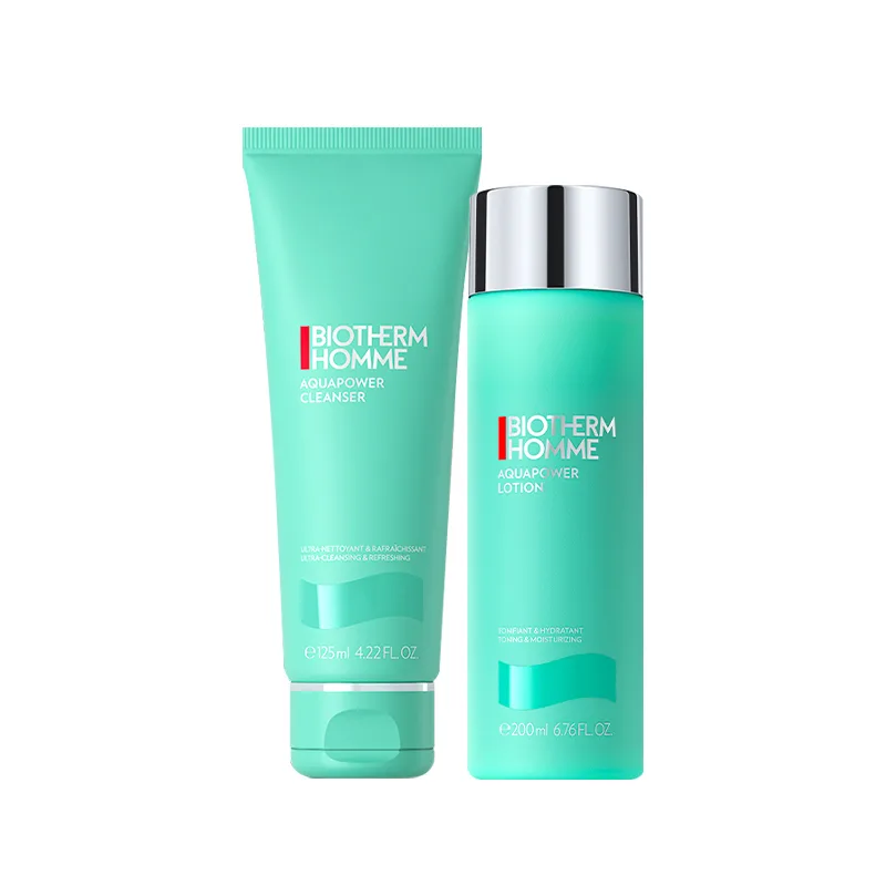 BIOTHERM Набор для ухода за кожей Hydrodynamics увлажняющий, Hydrating Cleanser 125ml+Toner 200ml Two-Piece Set-Box 1 — фото 3