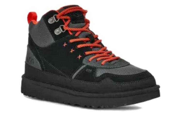 UGG Хайленд Хай Херитидж 'Блэк' женские - черно-оранжевые, цвет Black Orange — фото 4