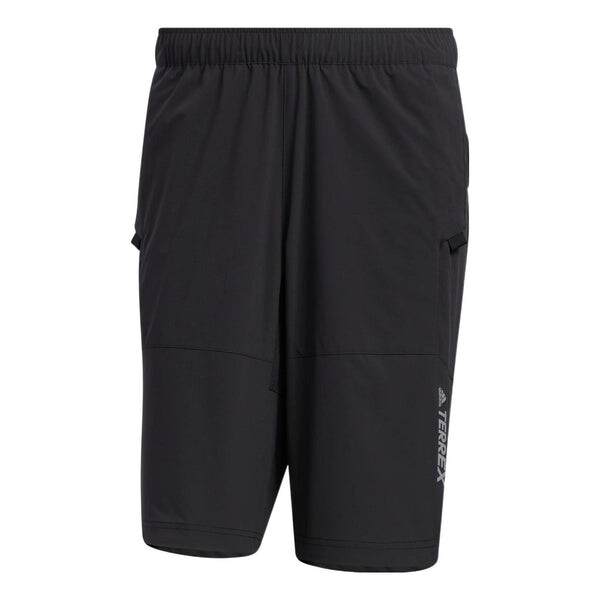 

Шорты men's solid color loose sports shorts black Adidas, мультиколор