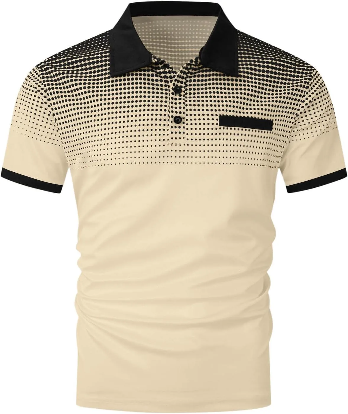 Мужская футболка с коротким рукавом Color Block Slim Fit — фото 4