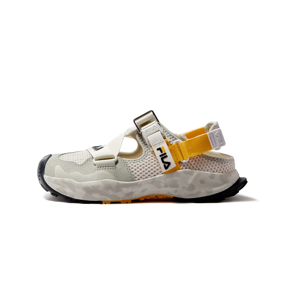 FILA KIDS Детские сандалии SEASON FSW дышащие и нескользящие Sparrow Yellow/Pelican Brown