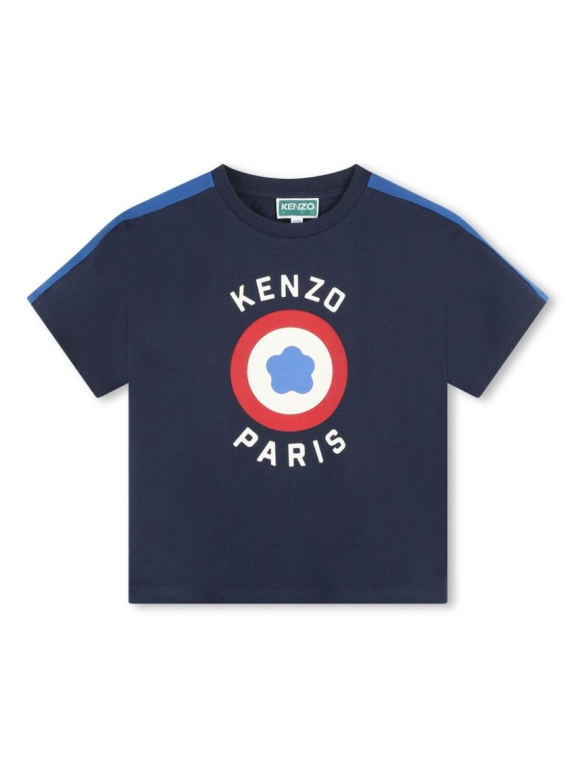 

Kenzo Kids футболка с логотипом, синий