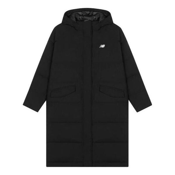

Куртка спортивные длинные пуховики New Balance, черный