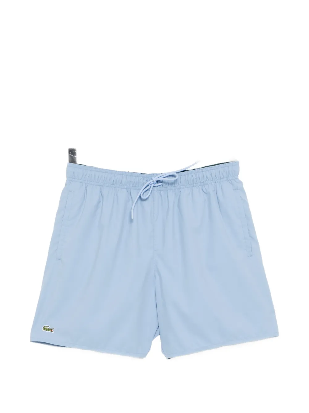 

Плавательные шорты с нашивкой-логотипом и шнурком Lacoste, синий