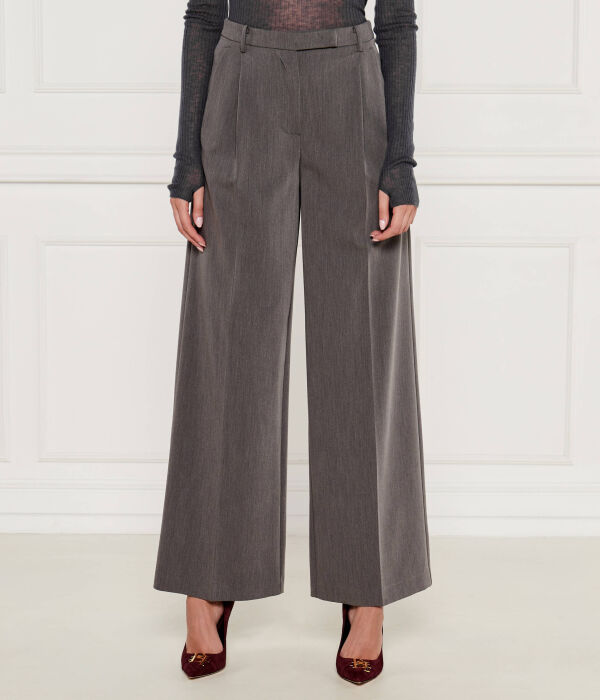 

Брюки Patrizia Pepe Flare Fit, серый