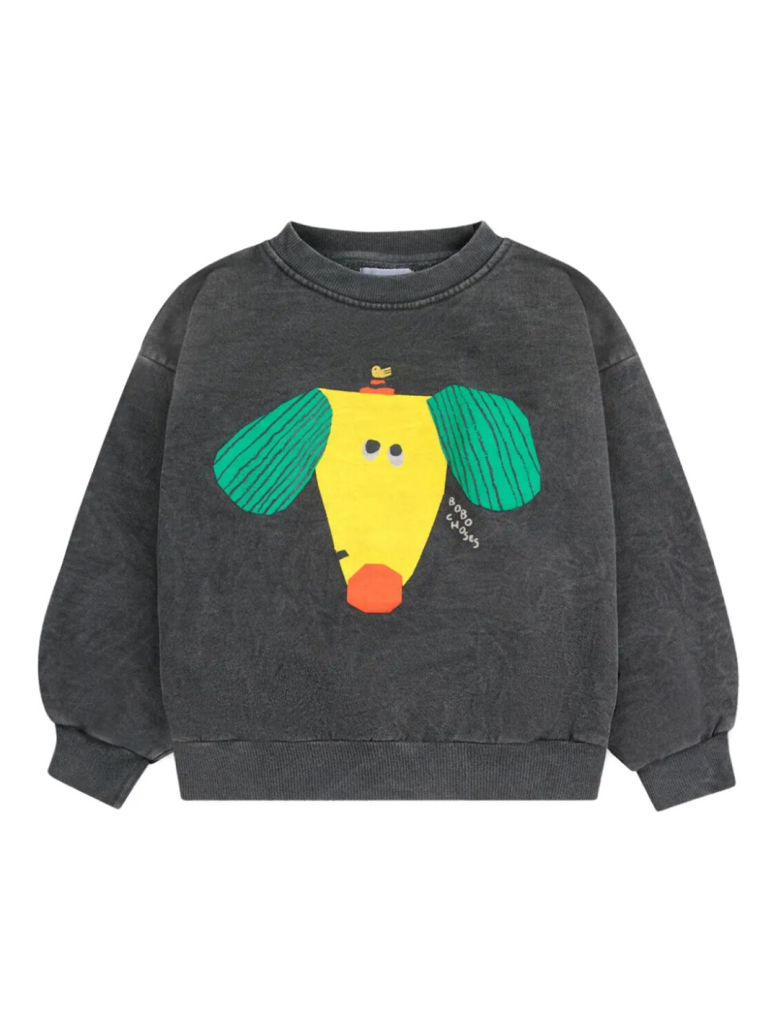 

Bobo Choses свитер с круглым вырезом, серый
