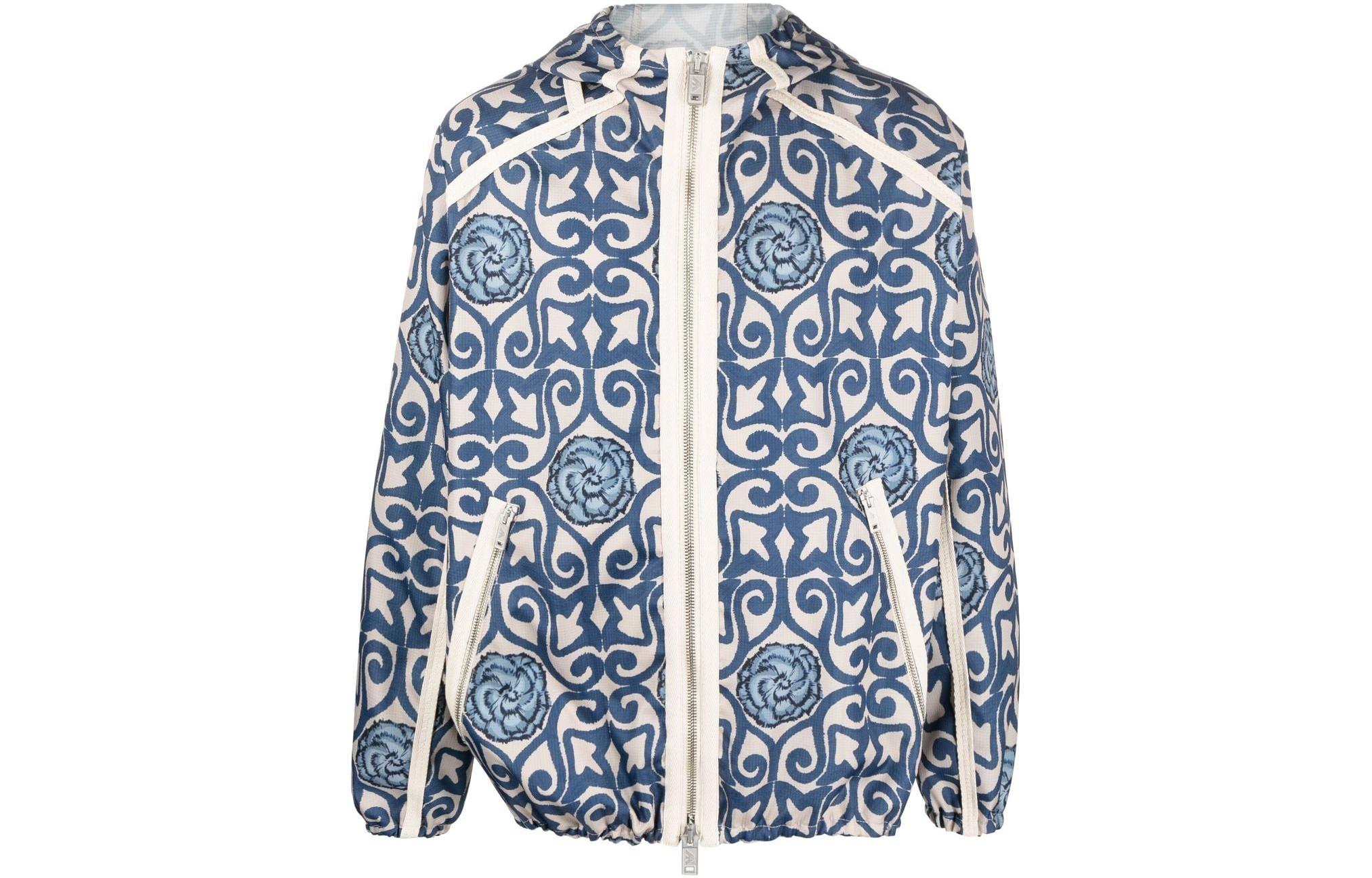 EMPORIO ARMANI Куртка мужская Blue Crew Neck Moderate Others — фото 3