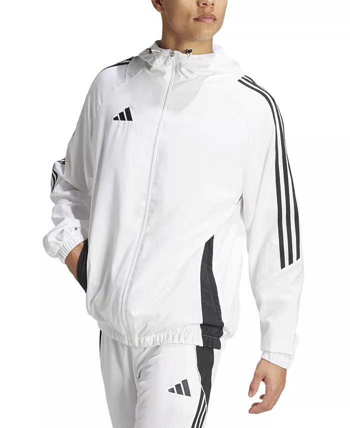 

Мужская ветровка Tiro 24 adidas, белый