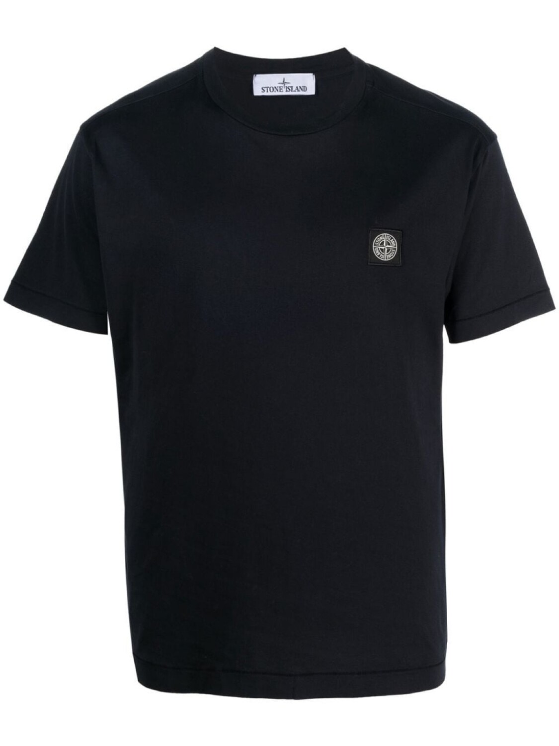 

Stone Island футболка с нашивкой-логотипом, синий