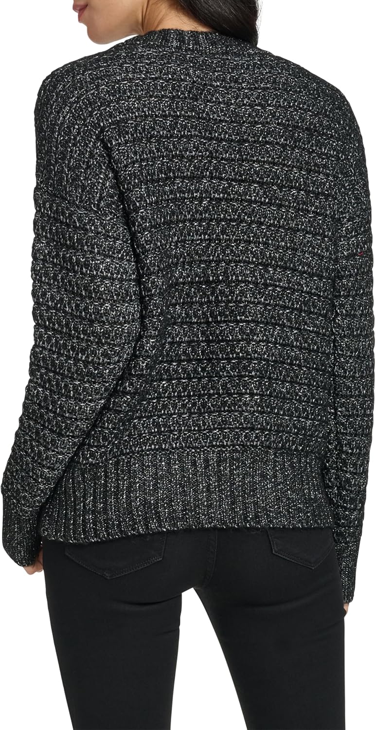 Женский свитер Calvin Klein, Blk/Slv Combo — фото 4
