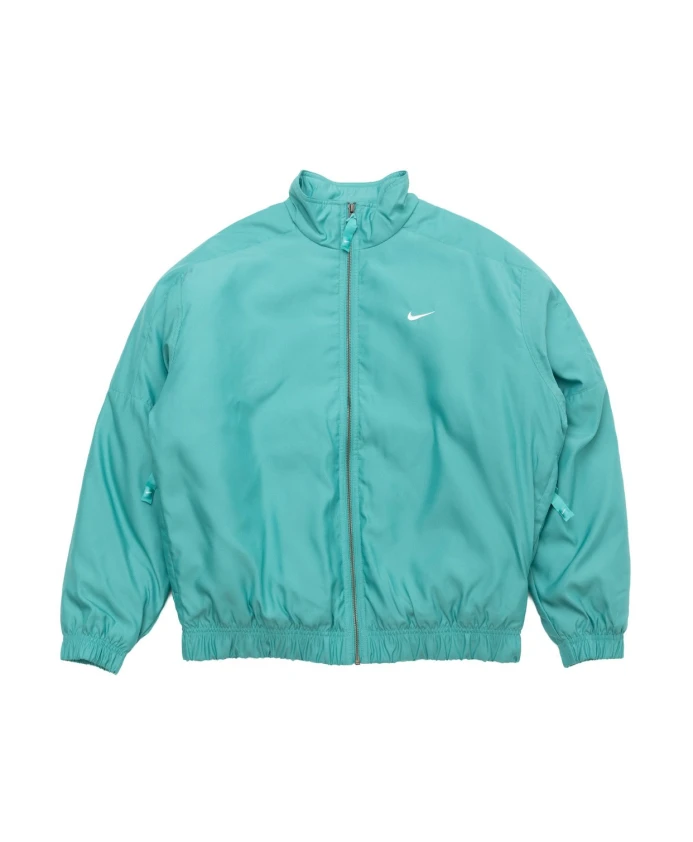 

Атласная куртка-бомбер, классический дизайн. Nike, зеленый