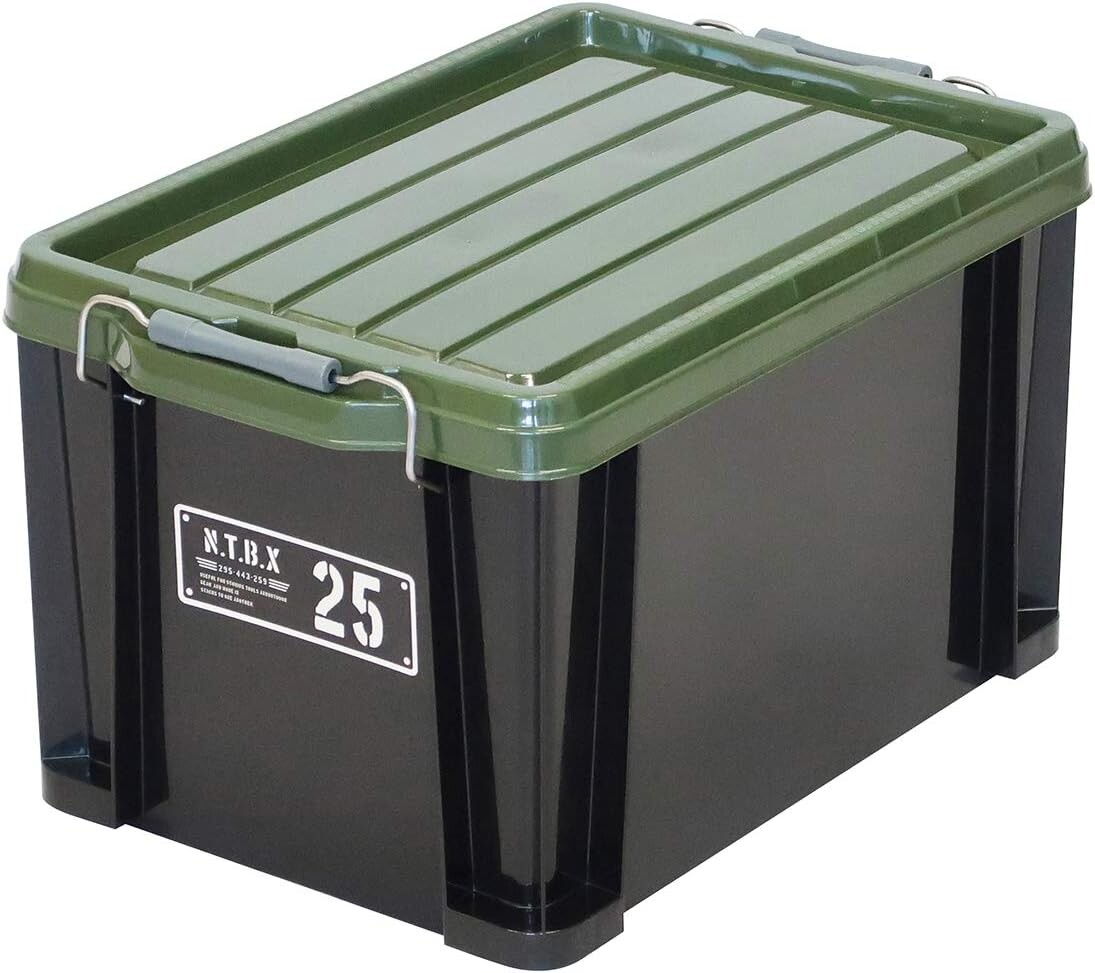 

Контейнер для хранения asute-zi, NT Box x Black Khaki (44,3 Ш x В x 29,5 см Ш)