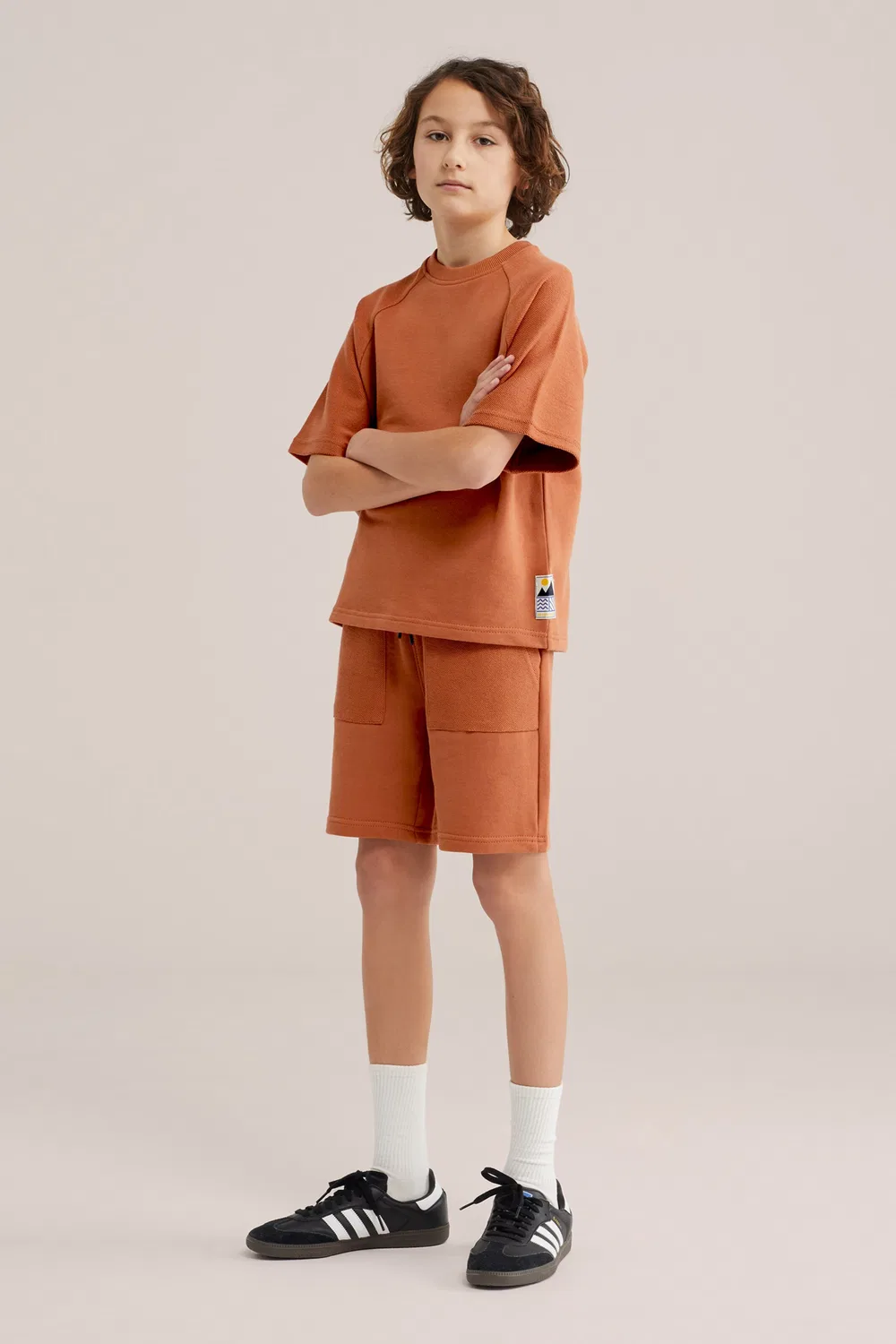 Обычные брюки We Fashion, Dark Orange — фото 4