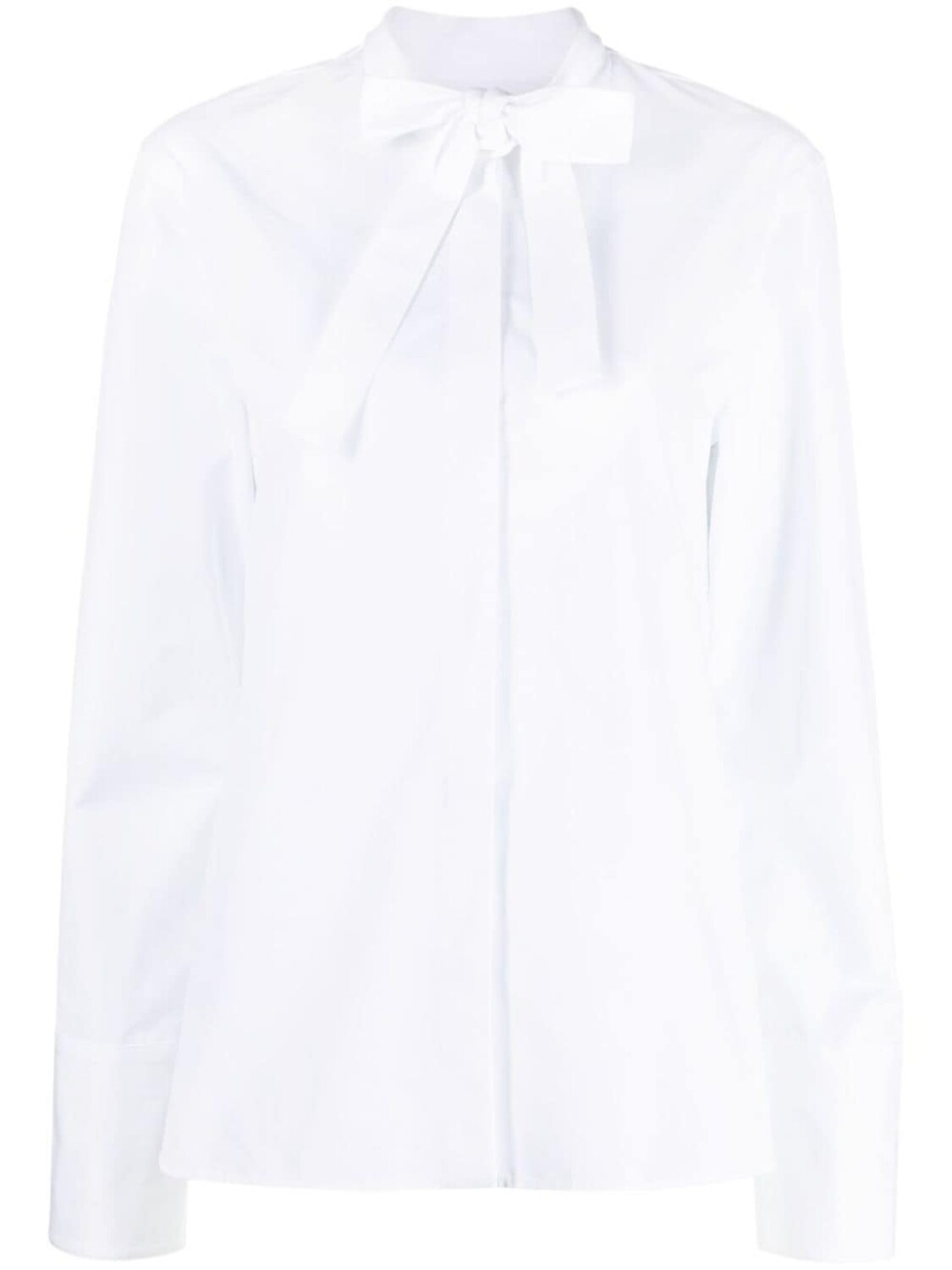 

Jil Sander рубашка с бантом, белый