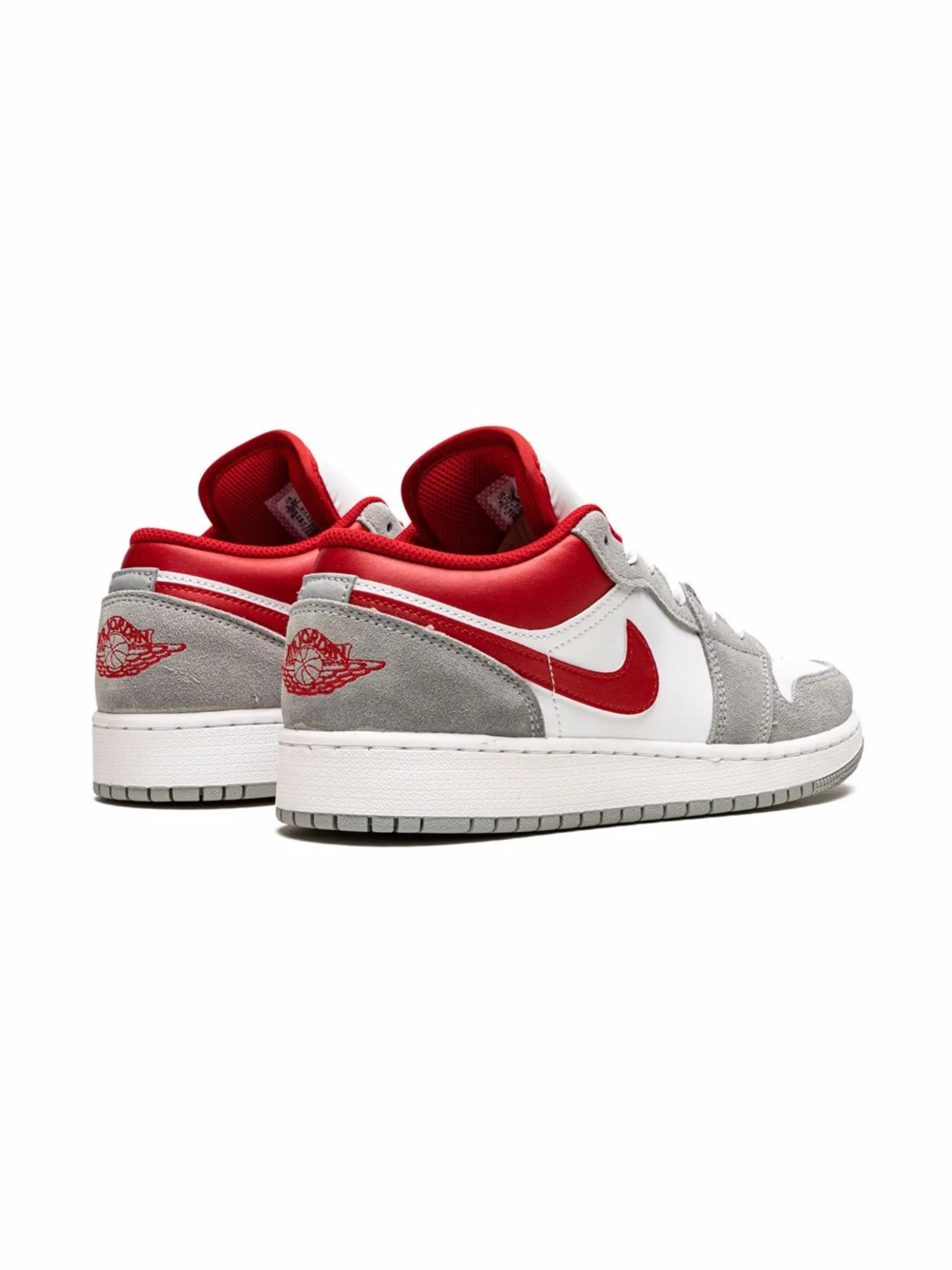 Кроссовки Air Jordan 1 Low SE Jordan Kids, серый — фото 3