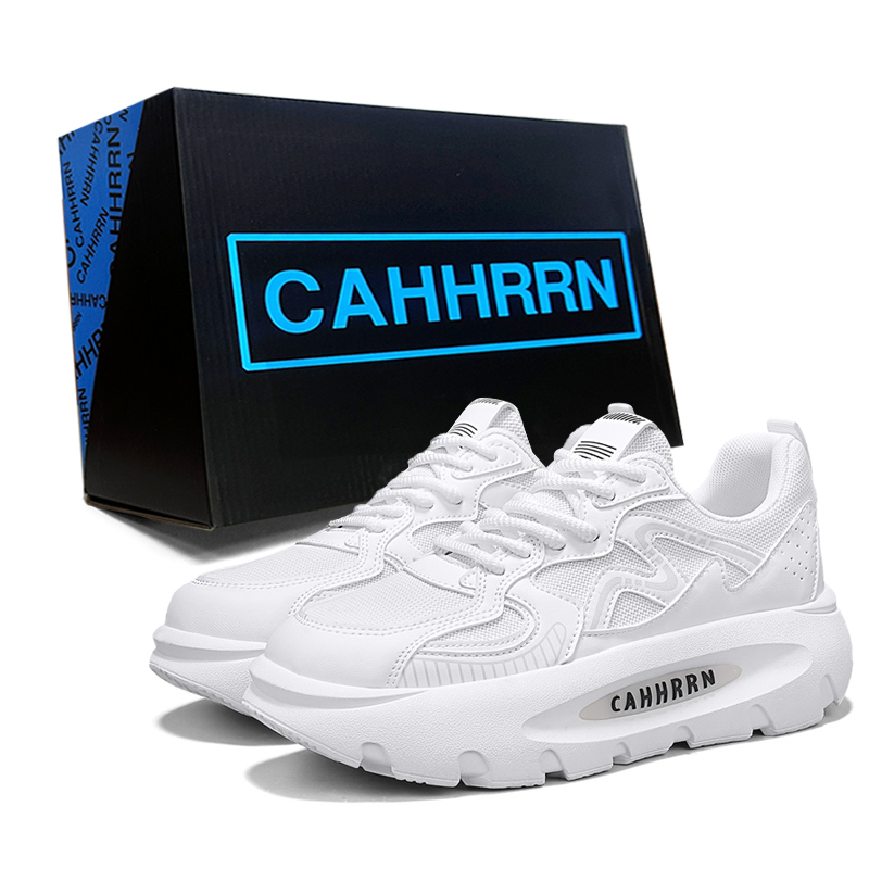 

Дышащие низкие повседневные туфли для мужчин CAHHRRN, White