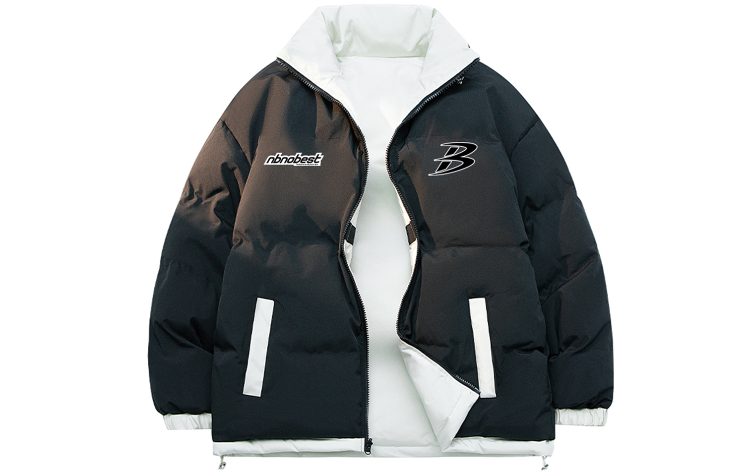 

Пуховик Unisex NBNO, красно-белый