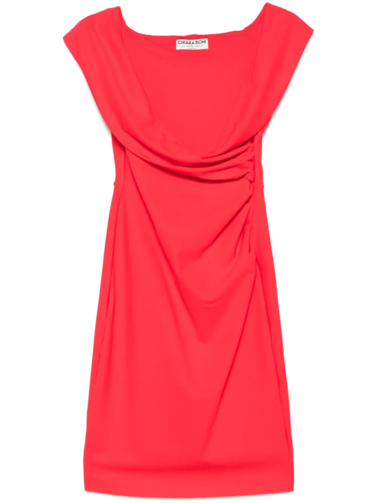 

Платье миди CHIARA BONI La Petite Robe с драпировкой, красный