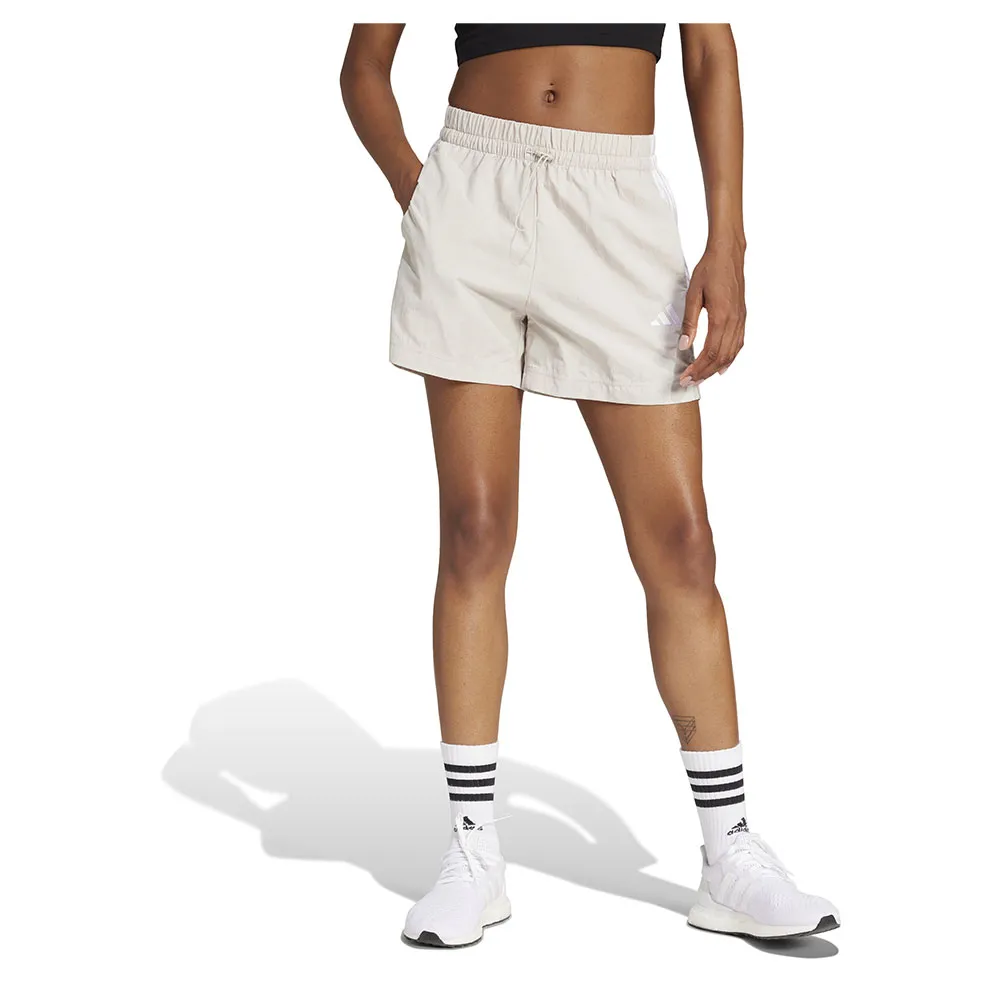 

Шорты adidas Essentials 3 Stripes Lifestyle Woven, бежевый